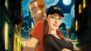 Runaway: A Twist of Fate - fragment okładki z gry