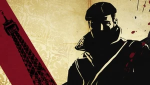 The Saboteur - fragment okładki z gry