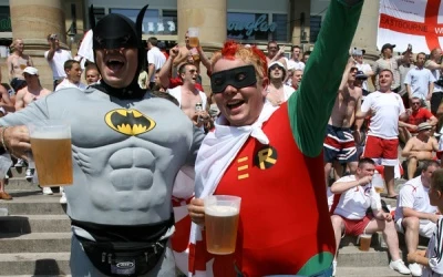 Batman i Robin już świętują wspólne wejście do świata elektronicznej rozrywki Batman i Robin już świętują wspólne wejście do świata elektronicznej rozrywki