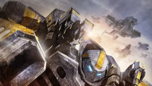 Supreme Commander 2 - fragment okładki z gry