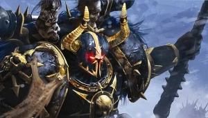 Warhammer 40k: Dawn of War II - Chaos Rising - fragment okładki z gry