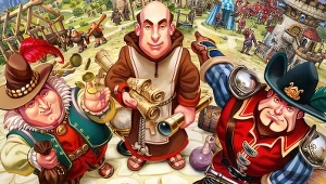 Settlers 7: Droga do Królestwa - fragment okładki z gry