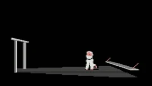 Karateka - kadr z gry