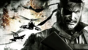Metal Gear Solid: Peace Walker - fragment okładki z gry