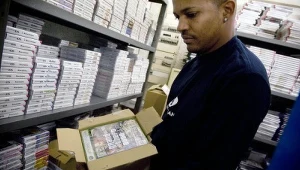 Magazyn pełen gier video - marzenie każdego gracza