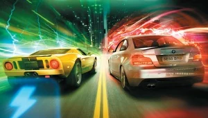 Blur - fragment okładki z gry