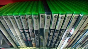 Sklepowa półka, która ugina się pod ciężarem rewelacyjnych gier