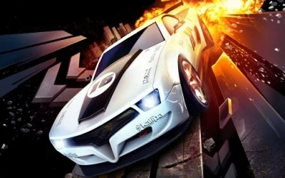 Split/Second: Velocity - motyw graficzny Split/Second: Velocity - motyw graficzny