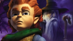 The Hobbit - fragment okładki z gry