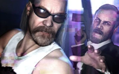 Kane & Lynch 2: Dog Days - fragment okładki z gry