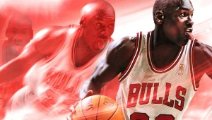 NBA 2K11 - fragment okładki z gry