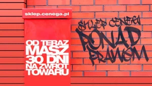 Cenega ponad prawem - plakat promujący