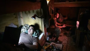 Dwóch graczy w swoim żywiole