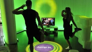 Zdjęcie z prezentacji Kinecta