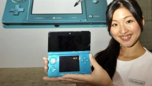 Zdjęcie z prezentacji konsoli Nintendo 3DS
