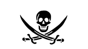 Piracki "znak firmowy"