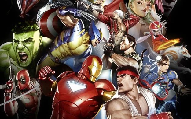 Marvel vs. Capcom 3: Fate of Two Worlds - motyw graficzny Marvel vs. Capcom 3: Fate of Two Worlds - motyw graficzny