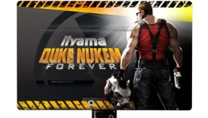 iiyama E2473HDS Duke Nukem Forever - tył monitora robi piorunujące wrażenie
