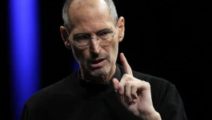 Steve Jobs, prezes Apple - zdjęcie