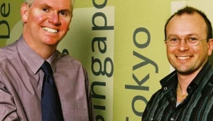 Na zdjęciu Mike Hayes i Tim Ansell