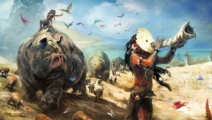 From Dust - motyw graficzny