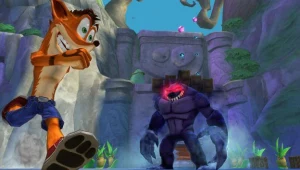 Crash Bandicoot biegnie na swoją imprezę urodzinową