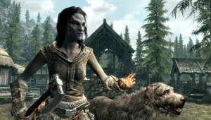 The Elder Scrolls V: Skyrim - motyw graficzny