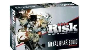 Ryzyko z bohaterami gry Metal Gear Solid - zdjęcie pudełka