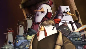Rocketbirds: Hardboiled Chicken - motyw graficzny