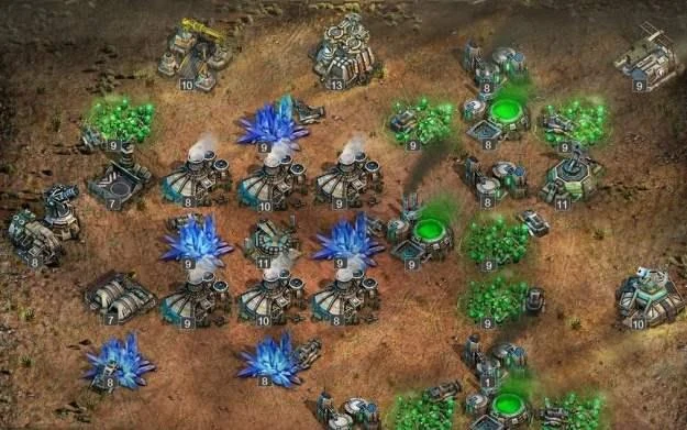 Command & Conquer Tiberium Alliances - motyw graficzny Command & Conquer Tiberium Alliances - motyw graficzny