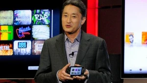 Kazuo Hirai - zdjęcie z CES 2012