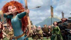 Merida Waleczna - motyw graficzny