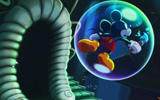 Epic Mickey: Power of Illusion - motyw graficzny Epic Mickey: Power of Illusion - motyw graficzny