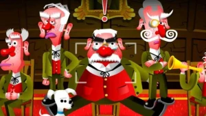 Frobisher Says! - motyw graficzny