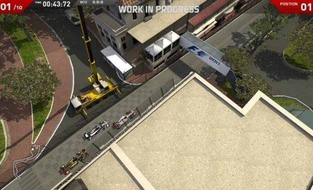 F1 Online: The Game - motyw graficzny F1 Online: The Game - motyw graficzny