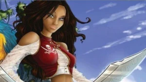 Kapitan Morgane i Legenda Złotego Żółwia - motyw graficzny