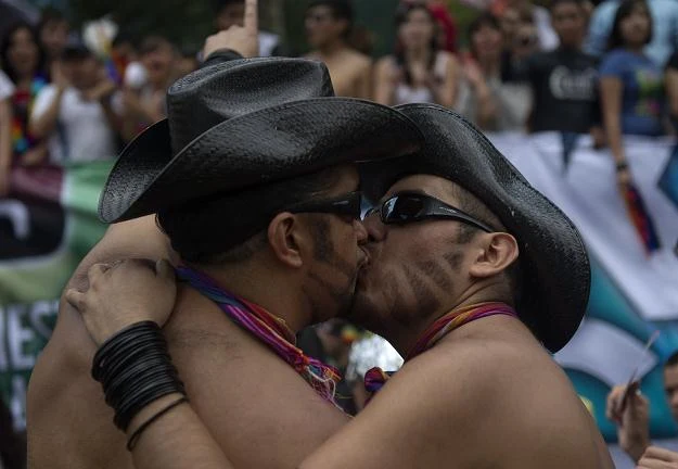 Przedstawiciele ruchu homoseksualistów nie kryją swojego zachwytu Przedstawiciele ruchu homoseksualistów nie kryją swojego zachwytu