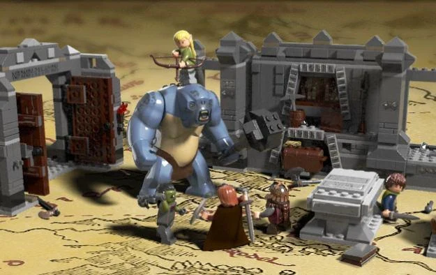 LEGO The Lord of the Rings - motyw graficzny LEGO The Lord of the Rings - motyw graficzny