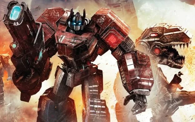 Transformers: Upadek Cybertronu - motyw graficzny Transformers: Upadek Cybertronu - motyw graficzny