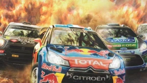 WRC 3 - fragment okładki gry w wersji na PS Vita