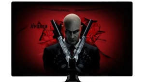 iiyama E2481HS z motywem Hitman: Rozgrzeszenie