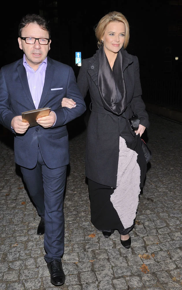 Monika Richardson i Zbigniew Zamachowski Monika Richardson i Zbigniew Zamachowski