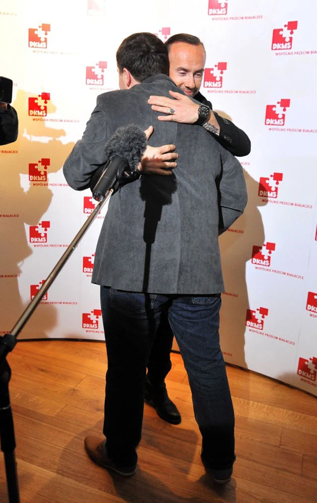 Nergal był wyraźnie wzruszony spotkaniem