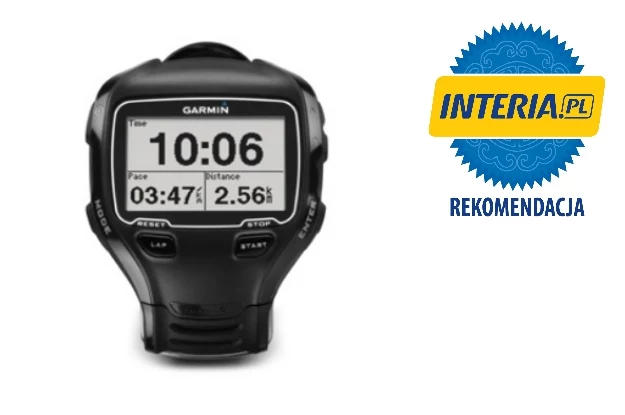 Garmin Forerunner 910xt otrzymuje rekomendację serwisu Nowe Technologie INTERIA.PL