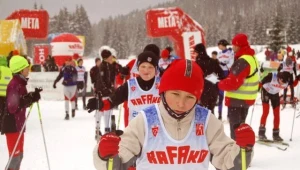 Zmęczeni, ale szczęśliwi - uczestnicy "Biegu na igrzyska".