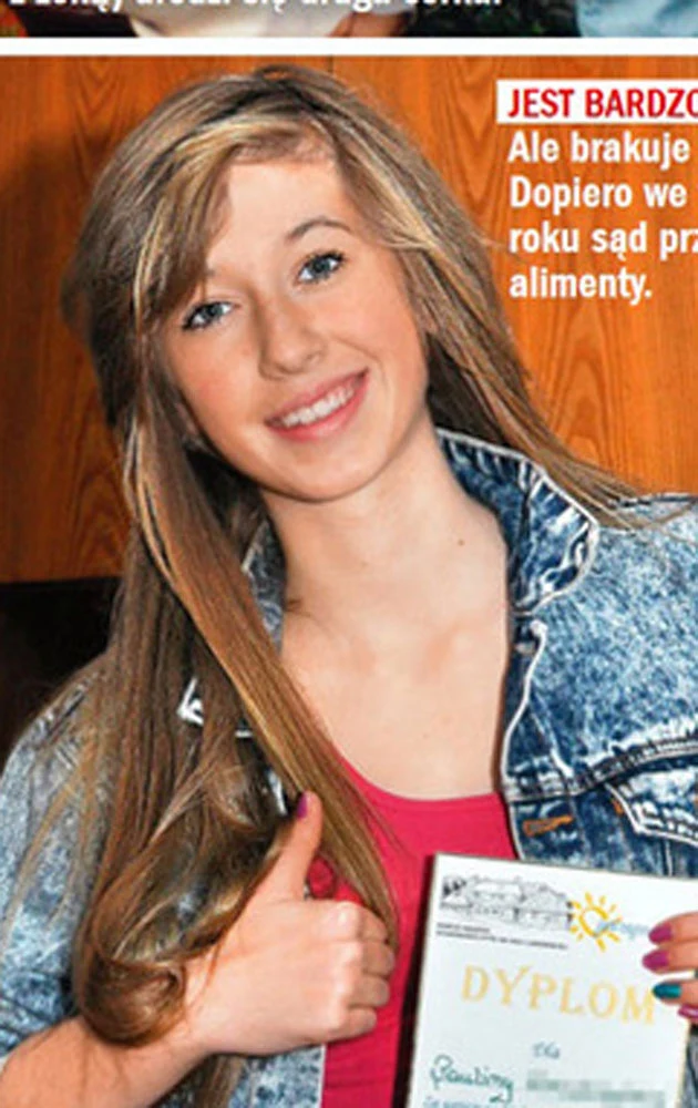 Zdjęcia Pauliny opublikowała "Rewia" Zdjęcia Pauliny opublikowała "Rewia"