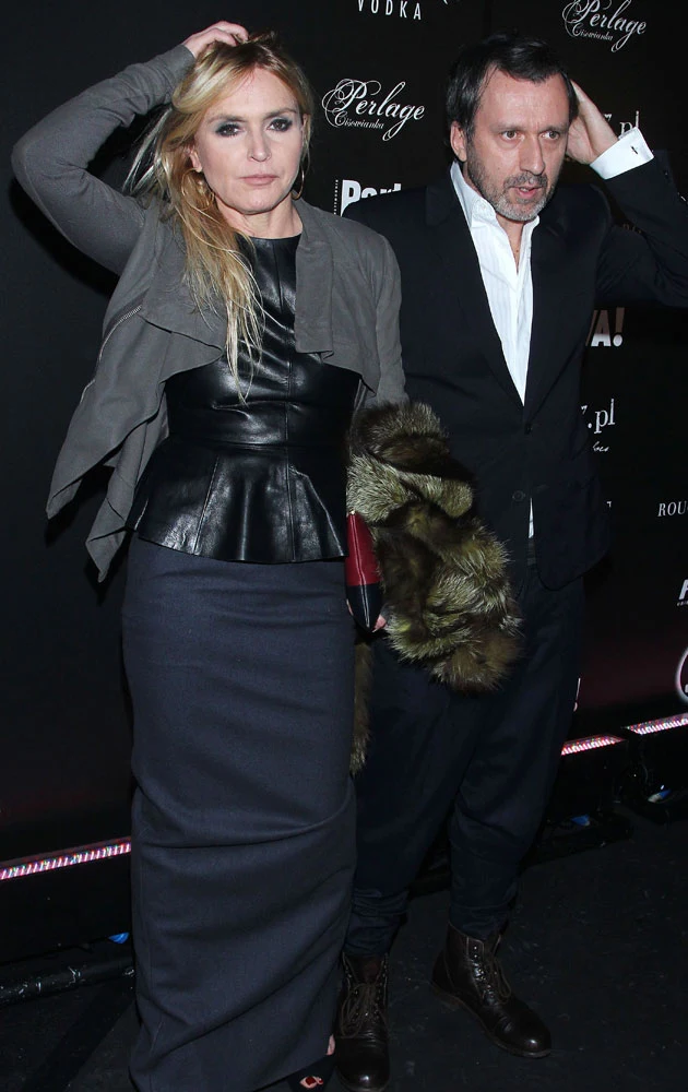 Monika Olejnik z partnerem Tomaszem Ziółkowskim Monika Olejnik z partnerem Tomaszem Ziółkowskim