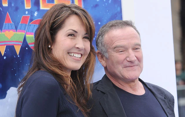 Robin Williams z żoną Susan