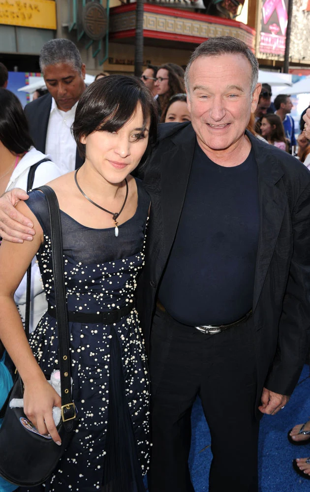 Robin Williams z córką Zeldą