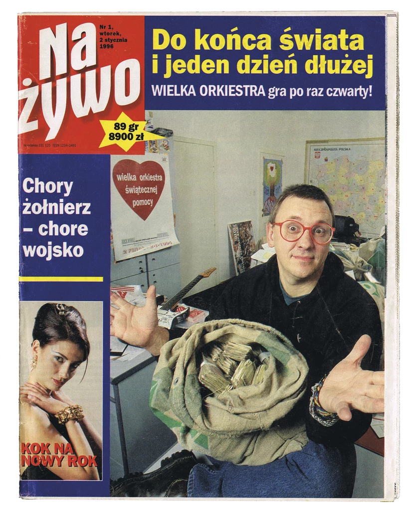 Okładka "Na żywo" z 1996 r.
